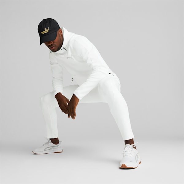 ユニセックス ESS プーマ NO.1 ロゴ BBキャップ, PUMA Black-Gold No1 Logo, extralarge-JPN