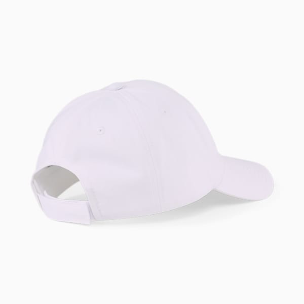 Essentials No.1 Cap, PUMA White-Silver-Puma Cat, extralarge