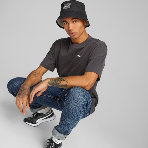 Core Bucket Hat, PUMA Black-Platinum Gray, extralarge-GBR