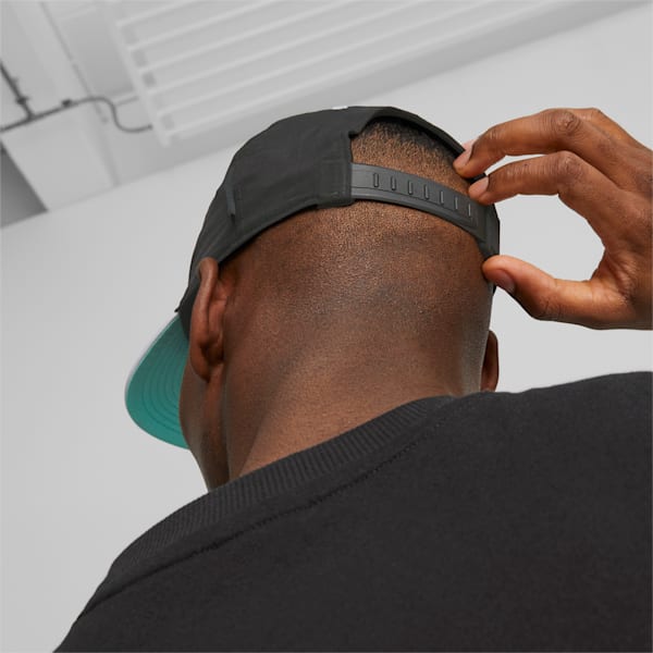 SWxP Relaxed Flat Brim Cap, PUMA Black, extralarge-GBR