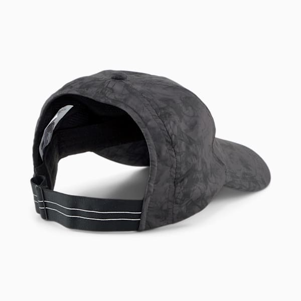 Ponytail Running Women's Cap, PUMA Black-AOP, extralarge-IND