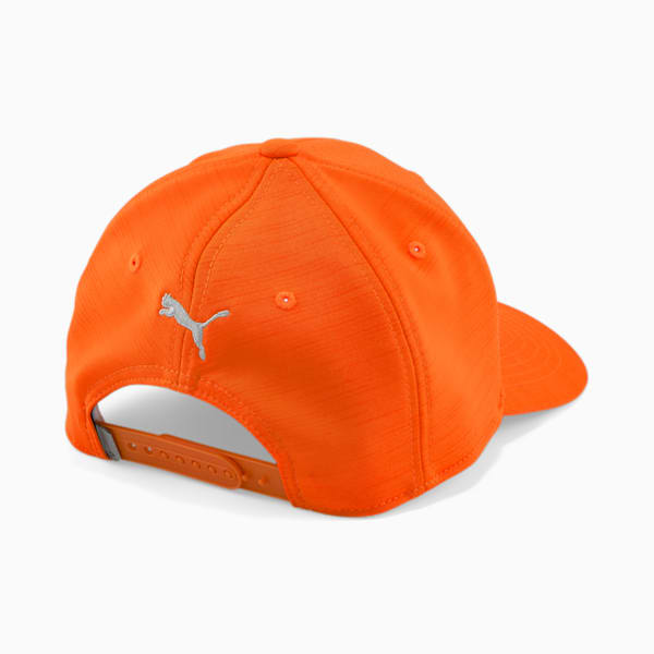 メンズ ゴルフ P キャップ, Rickie Orange-Cool Mid Gray, extralarge-IND