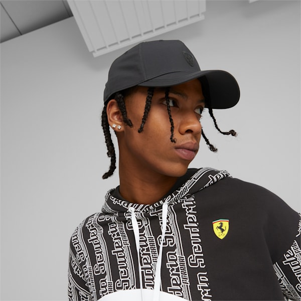 Scuderia Ferrari SPTWR Style Baseball Unisex Cap, PUMA Black