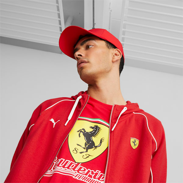 Scuderia Ferrari SPTWR Style Baseball Cap, Rosso Corsa, extralarge-IND