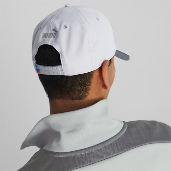 BMW M Motorsport Monochrome Unisex Cap, Flat Light Gray, extralarge-IND
