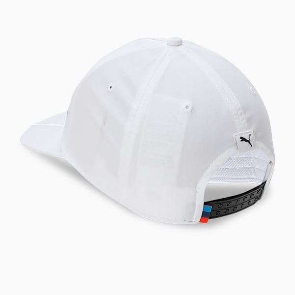 BMW M Motorsport Flat Brim Cap, PUMA White, extralarge-IND