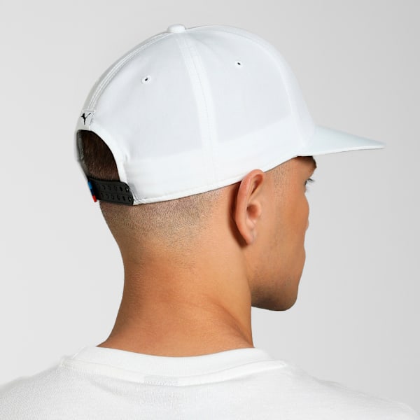 BMW M Motorsport Flat Brim Cap, PUMA White, extralarge-IND