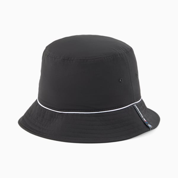 BMW M Motorsport Bucket Hat, PUMA Black, extralarge