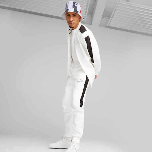 BMW M Motorsport Bucket Hat, PUMA White-AOP, extralarge