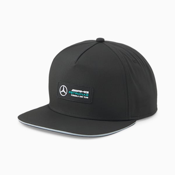 Mercedes-AMG Petronas Motorsport Flat Brim Cap, PUMA Black, extralarge