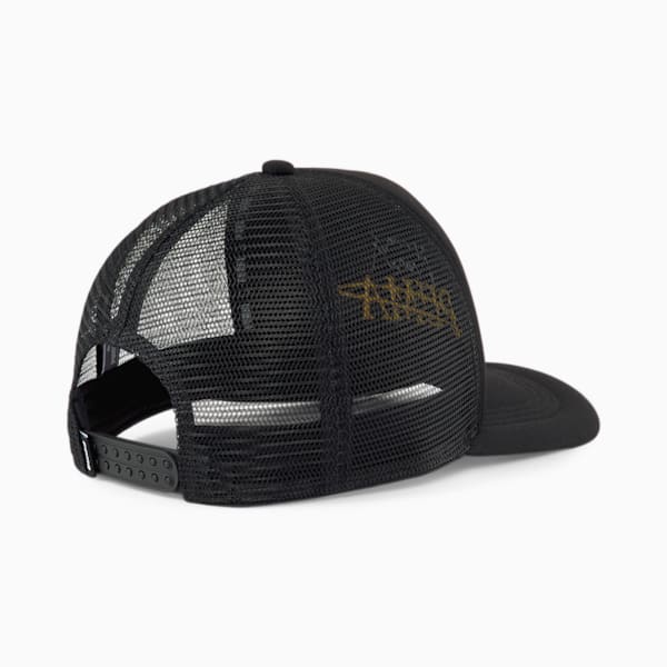 Basketball Trucker Hat, PUMA Black-PUMA Black, extralarge