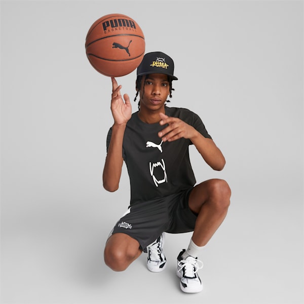 Basketball Trucker Hat, PUMA Black-PUMA Black, extralarge