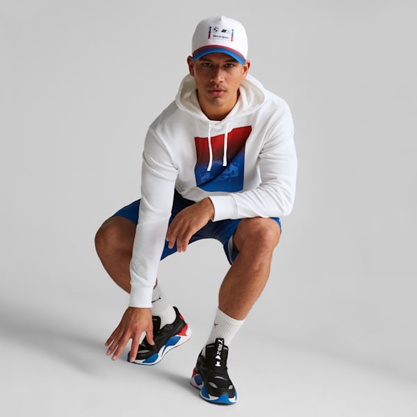 Gorra de automovilismo BMW M Motorsport Road Trip, PUMA White, extralarge