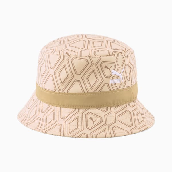 Luxe Sport Bucket Hat, Light Sand-AOP, extralarge-IND