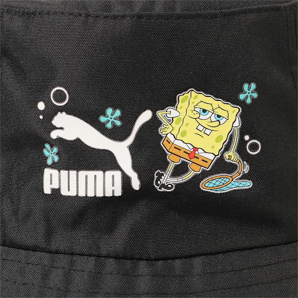 ユニセックス PUMA x スポンジ・ボブ バケットハット, PUMA Black, extralarge-JPN