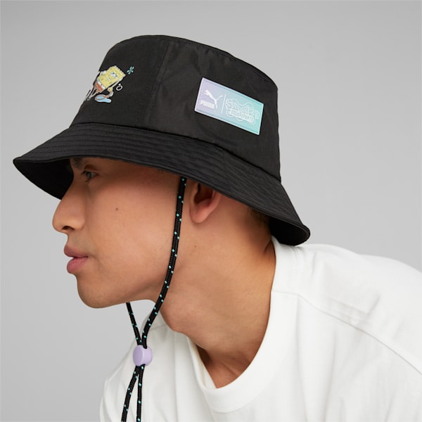 Gorro de pescador PUMA x SPONGEBOB, PUMA Black