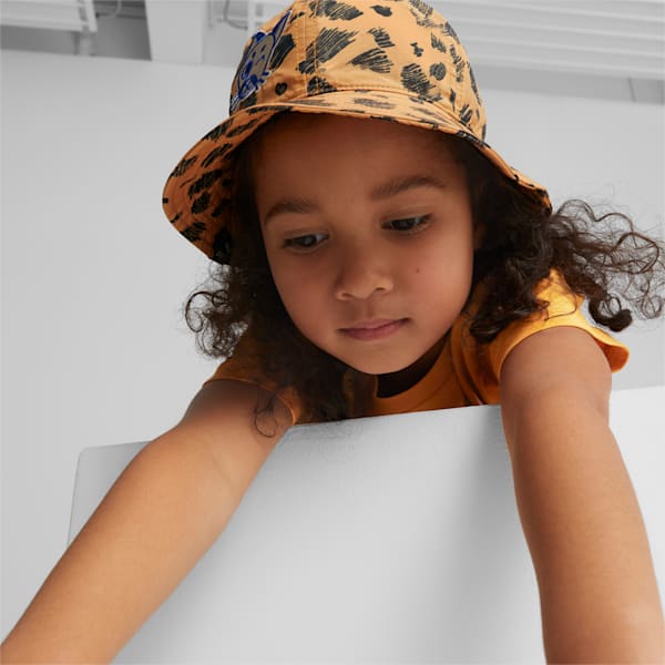 PUMA MATES Big Kids' Bucket Hat, Desert Clay, extralarge