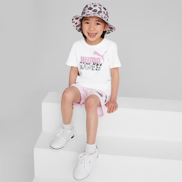 PUMA MATES Big Kids' Bucket Hat, Pearl Pink