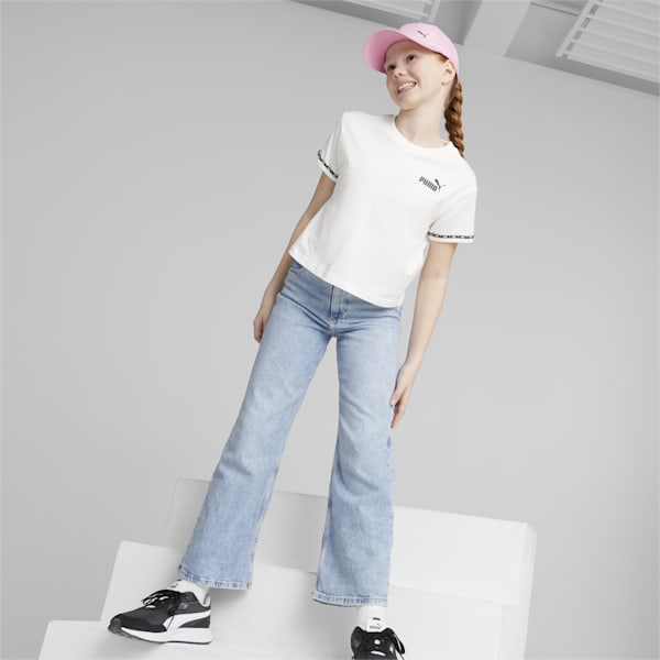 Metal Cat Unisex Youth Cap, Pearl Pink