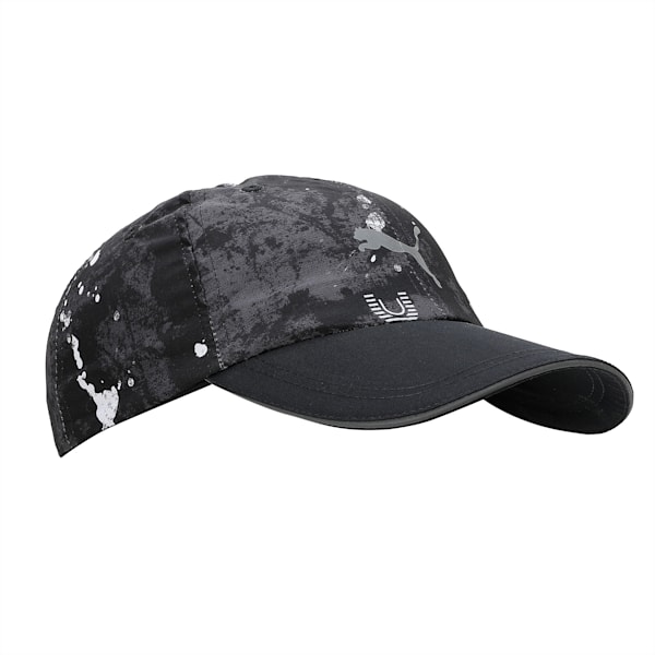 PUMA x one8 Printed Unisex Cap, PUMA Black-AOP, extralarge-IND