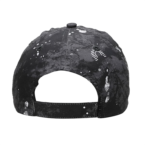 PUMA x one8 Printed Unisex Cap, PUMA Black-AOP, extralarge-IND