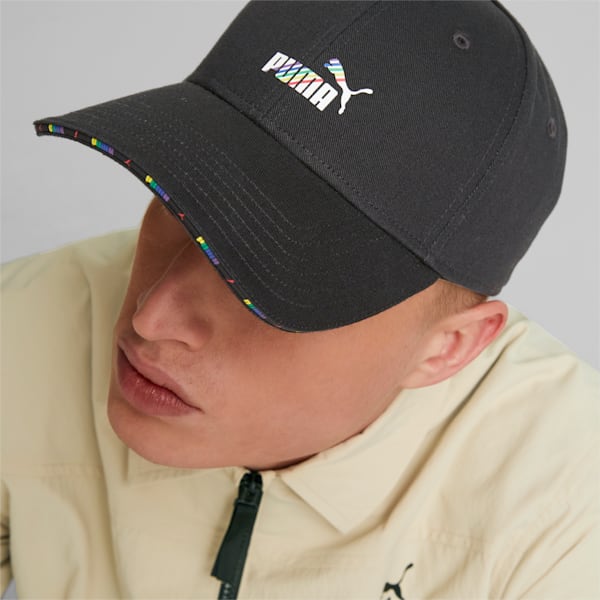 Visor Pride Unisex Cap, PUMA Black, extralarge-IND