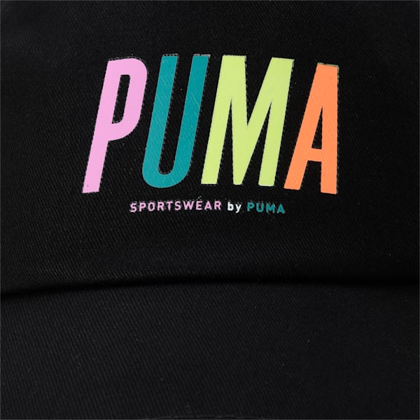 PUMA SWxP Graphic Cap, PUMA Black, extralarge-IND