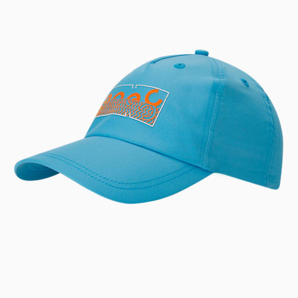 PUMA x one8 Graphic Cap, Ethereal Blue, extralarge-IND