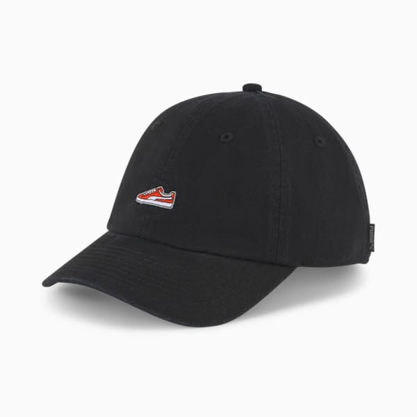 Gorra PRIME Dad, PUMA Black-Suede, extralarge