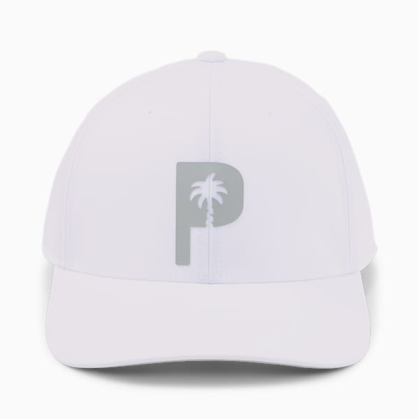PUMA x Palm Tree Crew Golf Cap Men, White Glow