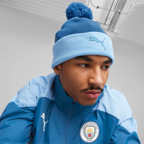 Manchester City Beanie, Lake Blue-Team Light Blue, extralarge