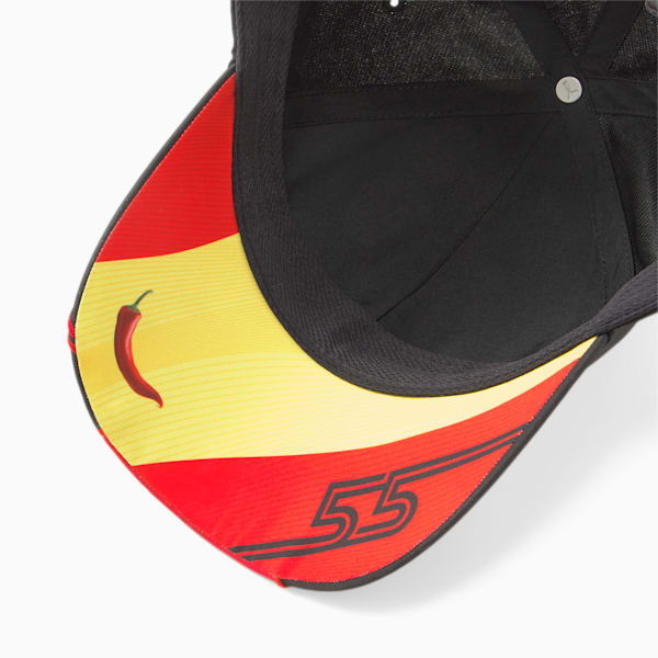 Scuderia Ferrari Carlos Sainz Replica Cap, Rosso Corsa-PUMA Black, extralarge-GBR