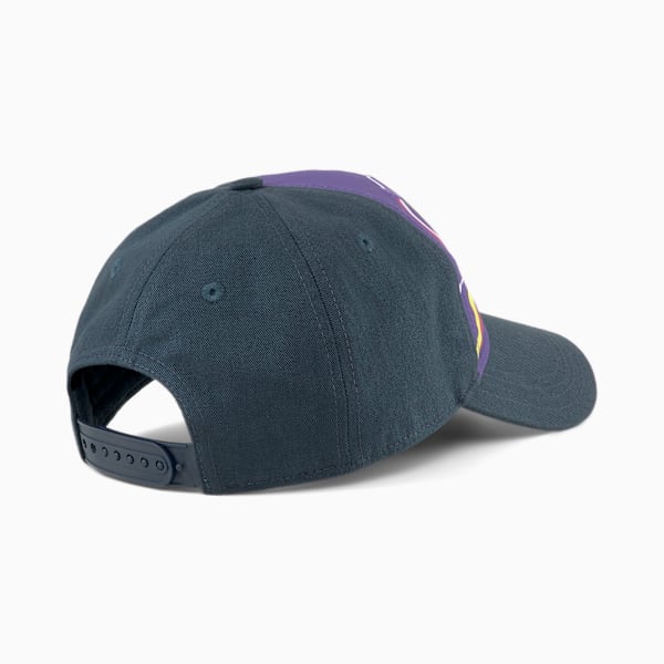 Neymar Jr Baseball Cap, Dark Night-Orchid Shadow-Fluro Yellow Pes, extralarge