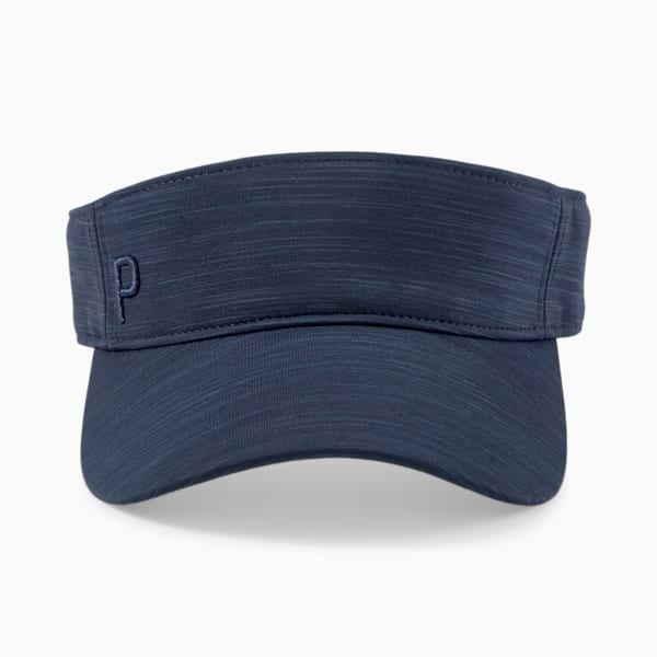 P Golf Visor Women, Navy Blazer