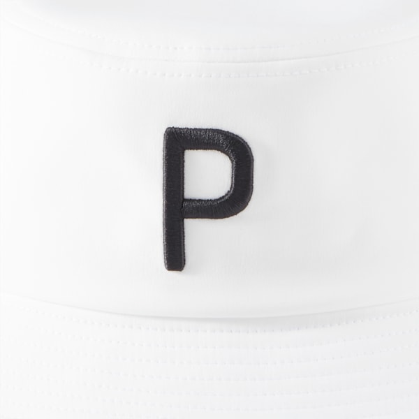 P Bucket Hat Men, White Glow, extralarge-GBR