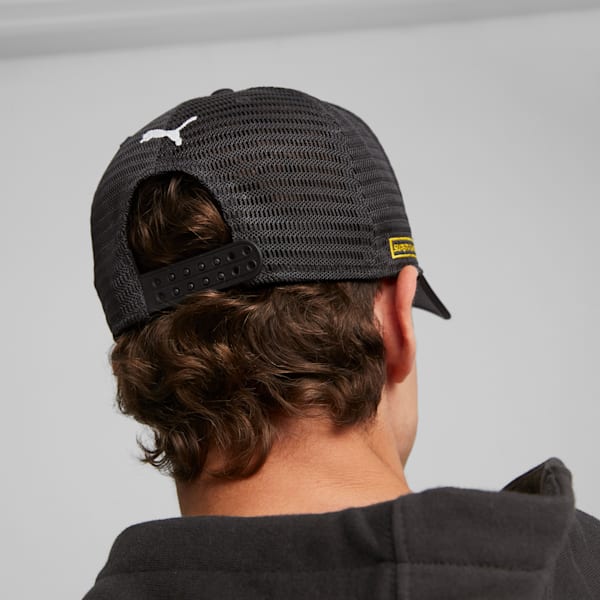 PL Garage Crew Motorsport Trucker Cap, PUMA Black, extralarge-IND