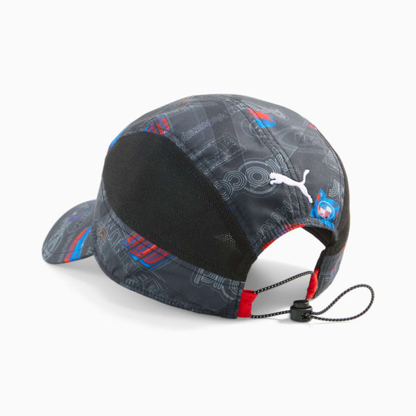 BMW M Motorsport Unisex Statement Cap, PUMA Black-AOP, extralarge-IND