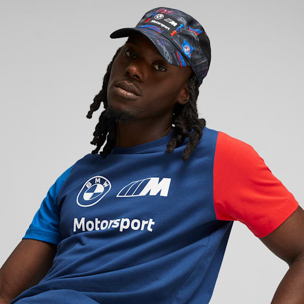 BMW M Motorsport Statement Cap, PUMA Black-AOP, extralarge