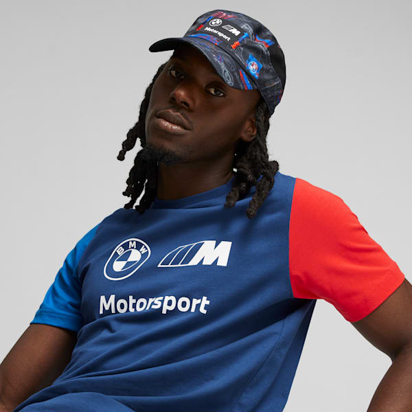 Gorra BMW M Motorsport Statement, PUMA Black-AOP, extralarge