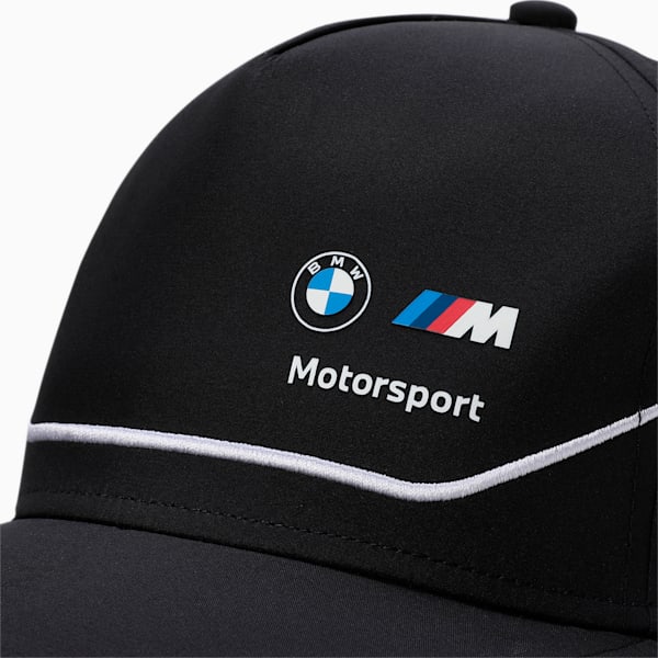 BMW M Motorsport Flat Brim Cap, PUMA Black, extralarge-IND