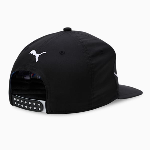 BMW M Motorsport Flat Brim Cap, PUMA Black, extralarge-IND