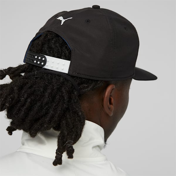 BMW M Motorsport Flat Brim Cap, PUMA Black, extralarge-IND