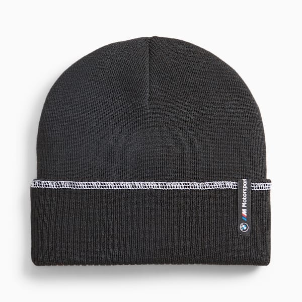 BMW M Motorsport Classic Cuffed Beanie, PUMA Black, extralarge-IND