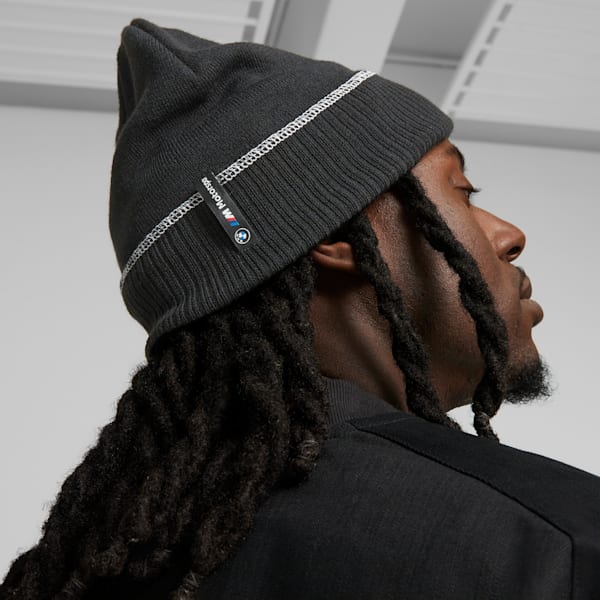 BMW M Motorsport Classic Cuffed Beanie, PUMA Black, extralarge-GBR