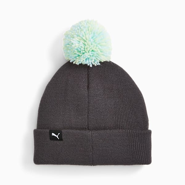 Mixmatch Pom Pom Youth Beanie, PUMA Black-Silver Sky-AOP, extralarge-IND
