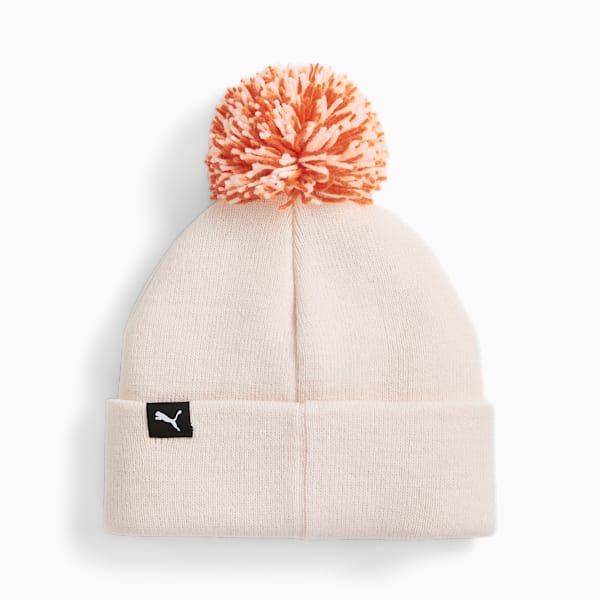 Gorro beanie Mixmatch Pom Pom Big Kids', Frosty Pink-AOP, extralarge