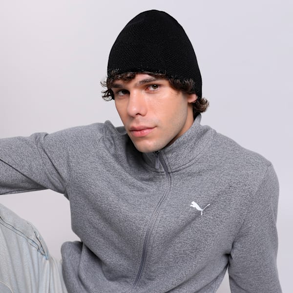 WRMLBL Men's Golf Performance Beanie, PUMA Black, extralarge-IND