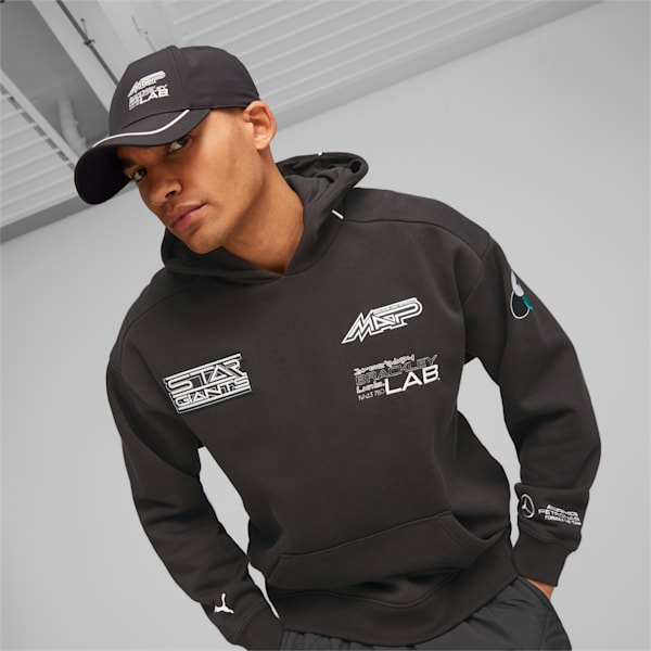 Mercedes-AMG PETRONAS Garage Crew Cap, PUMA Black, extralarge-GBR