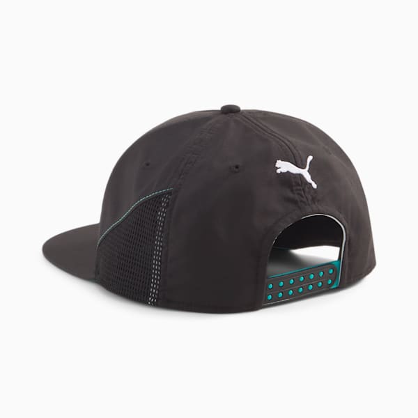 Mercedes-AMG PETRONAS Flat Brim Cap, PUMA Black, extralarge