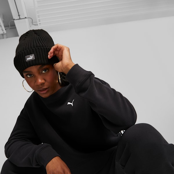 Classic Cuffed Beanie, PUMA Black, extralarge-IND